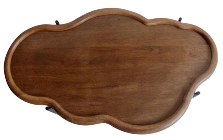 Набір журнальних столиків HOMLA LUCE 89x50x40 / 66x51x45 см Коричневі (5906496739651) - зображення 4