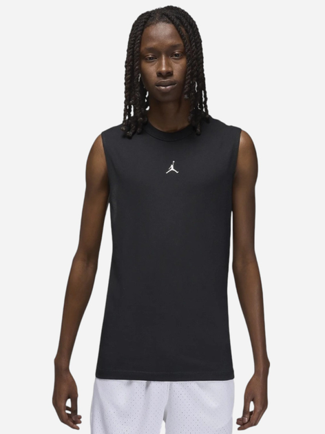 Майка чоловіча Nike M J Df Sprt Slvls Top FN5856-010 XL Чорна (196977975721) - зображення 1