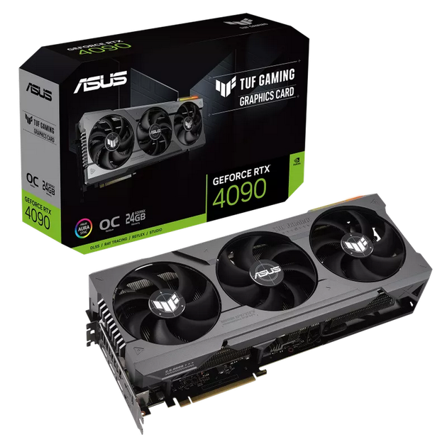 ASUS TUF-RTX4090-O24G-GAMING - Фото 1 ASUS TUF-RTX4090-O24G-GAMING - зображення 1
