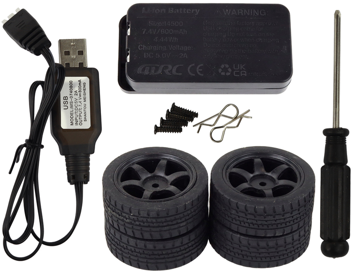 Машинка на радіокеруванні Lean Toys Sportowe 4x4 1:16 (16340) (5905679078730) - зображення 9