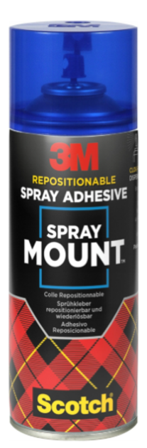 Клей-спрей 3M SprayMount 400 мл (5900422002710) - зображення 1