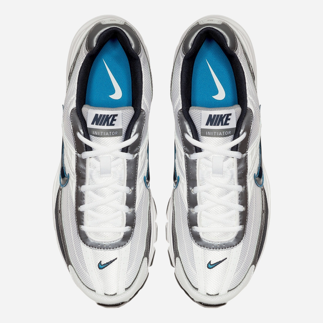 Чоловічі кросівки для залу Nike Initiator 394055-101 44 Білий/Сірий (884500516731) - зображення 6