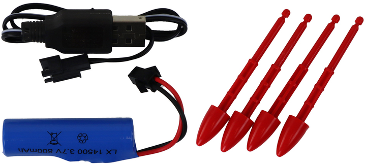 Танк на радіокеруванні Lean Toys 27 MHz Жовтий (16646) (5905884452325) - зображення 6