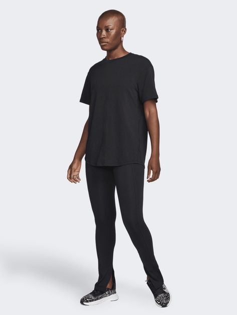 Koszulka sportowa damska luźna Nike W Nk One Relaxed Df Ss Top FN2814-010 S Czarna - obraz 3
