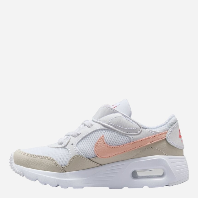 Дитячі кросівки для дівчинки Nike Air Max Sc (Psv) CZ5356-122 27.5 Білий/Коричневий (197859186129) - зображення 3
