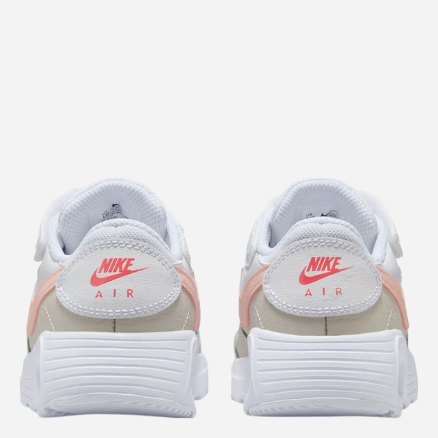 Дитячі кросівки для дівчинки Nike Air Max Sc (Psv) CZ5356-122 30 Білий/Коричневий (197859220694) - зображення 5