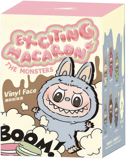 Exciting Macaron 6個セット Лабубу Labubu серия Exciting Macaron 1 поколение в закрытой