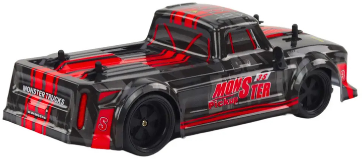 Auto zdalnie sterowane Lean Toys Extreme Racing Car Pick-Up 1:18 Czarne (18591) (5905991017219) - obraz 4