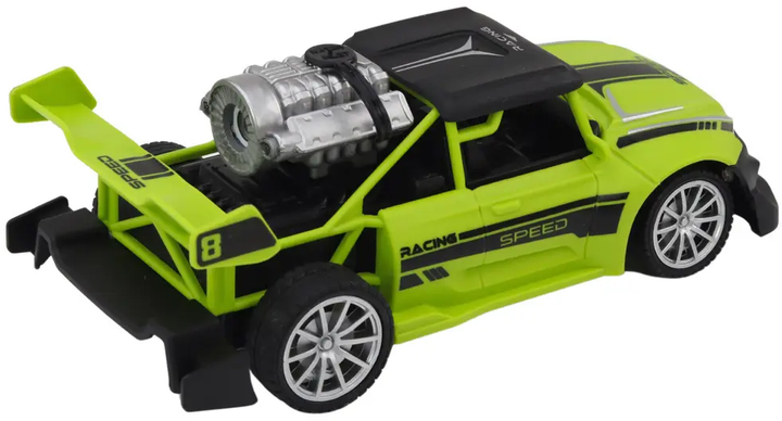 Auto zdalnie sterowane Lean Toys Speed 1:20 Zielone (19618) (5905991009931) - obraz 4