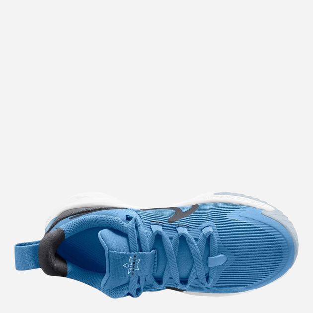 Buty sportowe chłopięce z białą podeszwą Nike Star Runner 4 Nn (Ps) DX7614-408 33.5 Błękitne - obraz 5