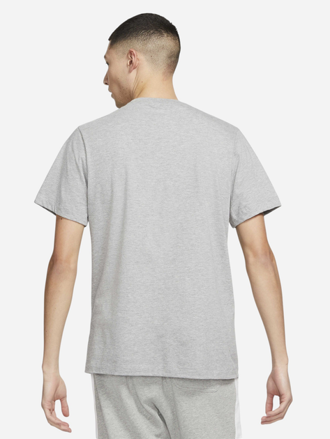 Футболка довга чоловіча Nike M Nsw Tee Icon Swoosh DC5094-063 3XL Сіра (194502461060) - зображення 2