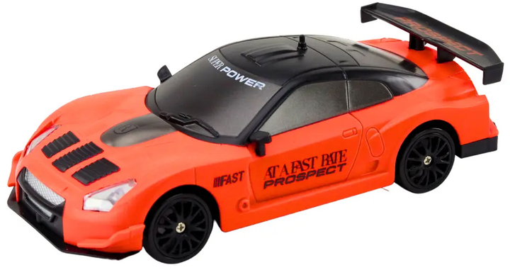 Auto zdalnie sterowane Lean Toys Drift Returns 1:24 Pomarańczowe (20244) (5905991025276) - obraz 4