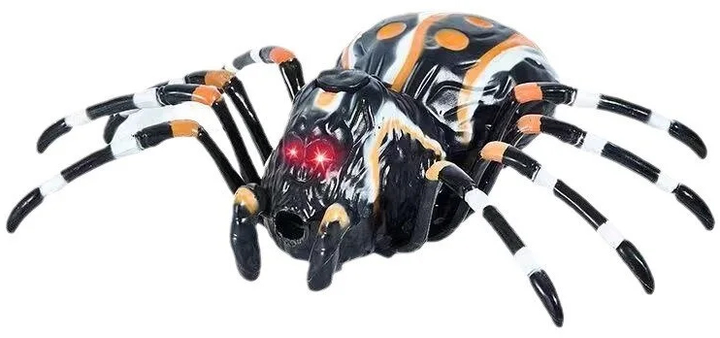 Pająk tarantula zdalnie sterowany Lean Toys Czarny (20524) (5905991028109) - obraz 4