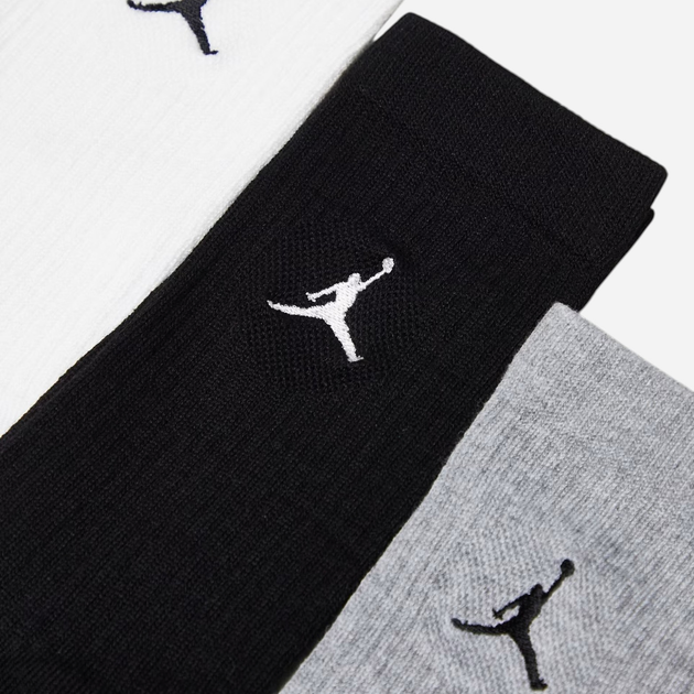 Набір чоловічих шкарпеток високих Nike U J Ed Cush Poly Crew 3Pr 144 DX9632-914 XL 3 пари Різнокольоровий (196969413149) - зображення 4