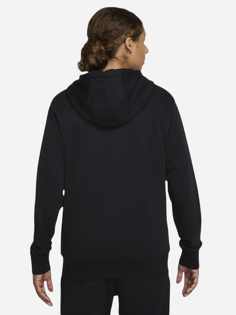 Толстовка на флісі на блискавці чоловіча Nike M Nk Club Ft Fz Hoodie FN3884-010 M Чорна (197593337245) - зображення 2