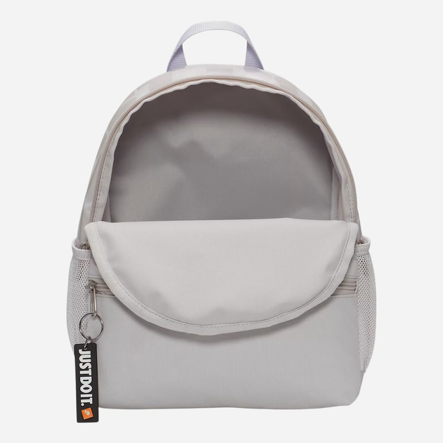 Рюкзак дитячий 11 л Nike Y Nk Brsla Jdi Mini Bkpk DR6091-078 Сірий (196604959520) - зображення 5