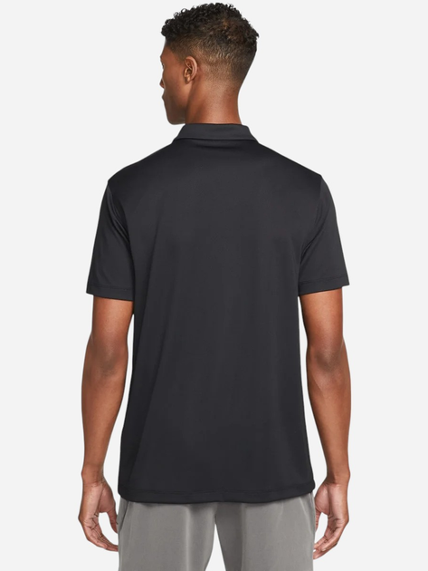 Поло довге чоловіче Nike M Nkct Df Polo Solid DH0857-010 S Чорне (195866010031) - зображення 2