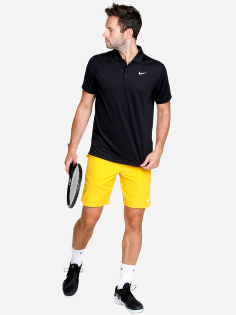 Поло довге чоловіче Nike M Nkct Df Polo Solid DH0857-010 S Чорне (195866010031) - зображення 4