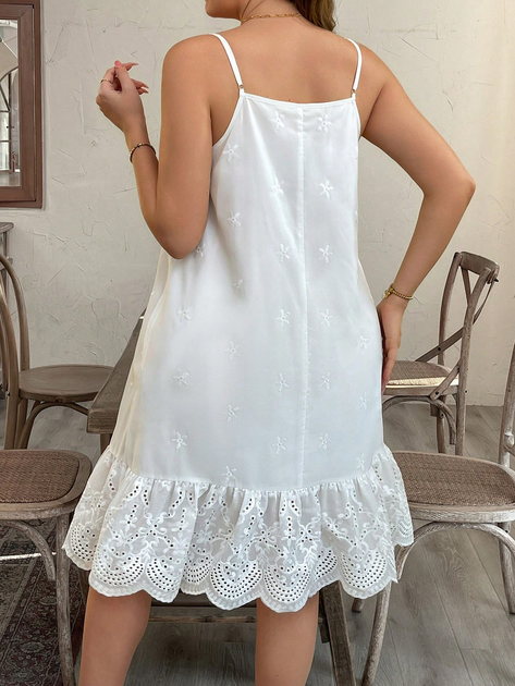 Сарафан женский летний SHEIN GD-00209777 5XL Белый (DN3012300087129) 