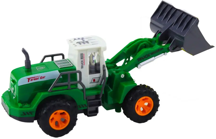 Koparka zdalnie sterowana Lean Toys RC Truck Zielona (21054) (5905991036203) - obraz 4