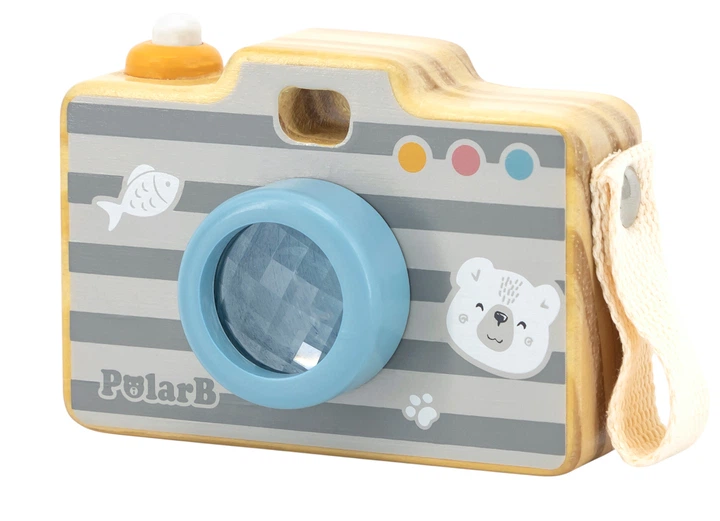 Aparat fotograficzy Viga PolarB drewniany z kalejdoskopem 44034 (6971608440342) - obraz 10