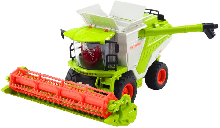Kombajn zdalnie sterowany Lean Toys 2w1 do zboża 2.4G (21197) (5905991036937) - obraz 4