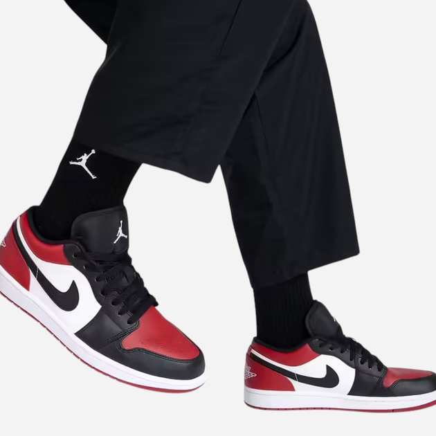 Zestaw skarpet męskich 3 pary Nike U J Ed Cush Poly Crew 3Pr 144 DX9632-010 XL Czarny - obraz 2