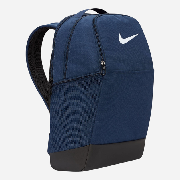 Рюкзак чоловічий спортивний 24 л вміщує формат А4 Nike Nk Brsla M Bkpk DH7709-410 Синій (195244773367) - зображення 3