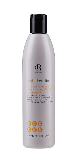 Шампунь для реконструкции волос RR Line Keratin Star 350 мл (405WB) - Фото 1 Шампунь для реконструкции волос RR Line Keratin Star 350 мл (405WB) - изображение 1