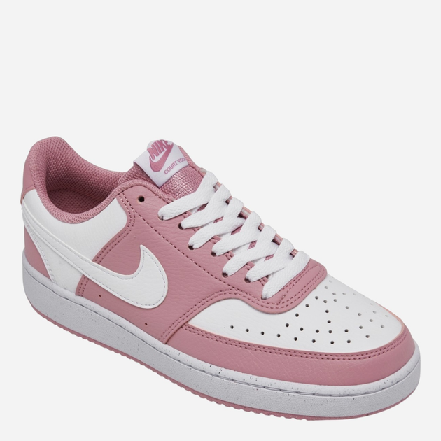 Жіночі кеди низькі Nike W Court Vision Lo Nn DH3158-603 40.5 Рожевий/Білий (197859102969) - зображення 3