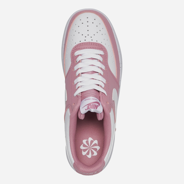 Жіночі кеди низькі Nike W Court Vision Lo Nn DH3158-603 42 Рожевий/Білий (197859115204) - зображення 4