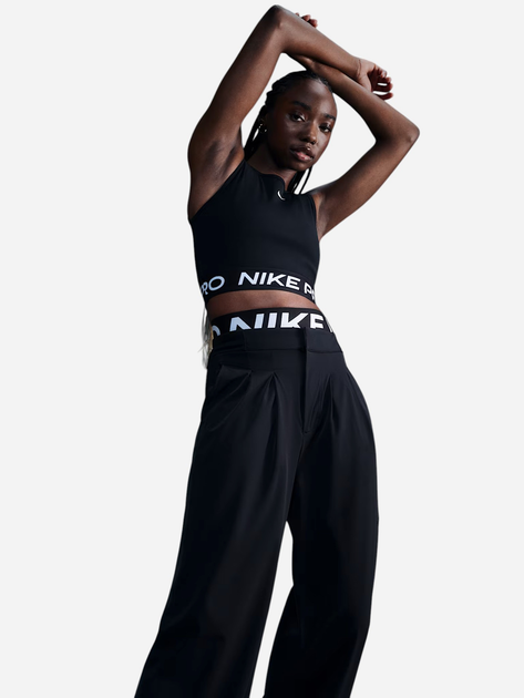 Top sportowy damski Nike Pro Df 365 Crop Tank FZ3615-010 S Czarny - obraz 5