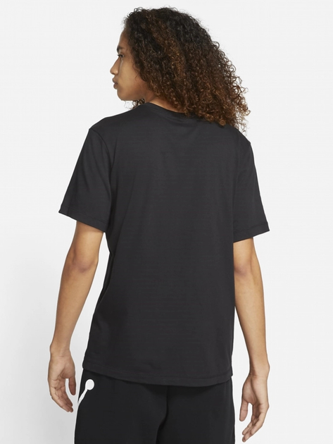 Koszulka męska bawełniana Nike M J Jumpman Emb SS Crew DC7485-010 L Czarna (195238739195) - obraz 2