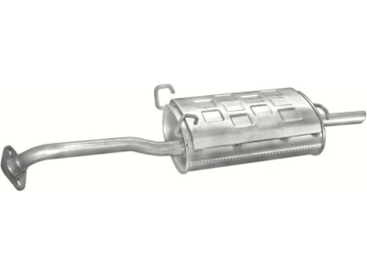 Глушник Хюндай Акцент (Hyundai Accent) / Хюндай Ексель (Hyundai Excel) 94-99 1.5i (10.05) Polmostrow алюмінієвий - зображення 3
