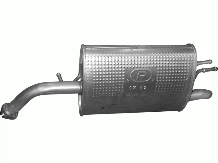 Глушитель Шевроле Спарк (Chevrolet Spark) 1.0 /09- (05.42) Polmostrow - изображение 2