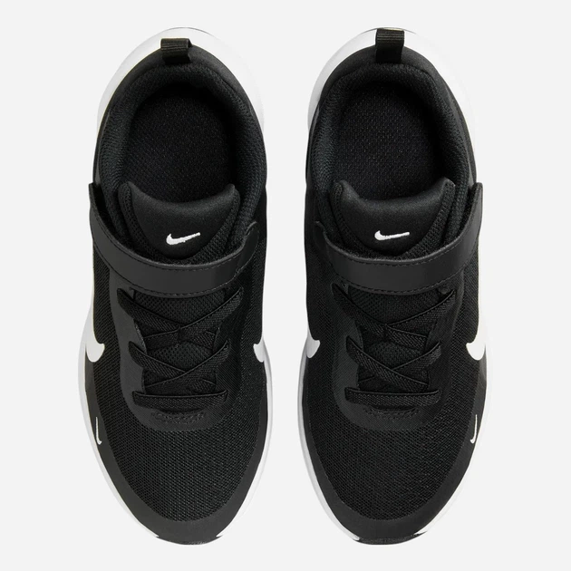 Buty sportowe chłopięce na rzepy Nike Revolution 7 (Psv) FB7690-003 25 Czarne - obraz 4