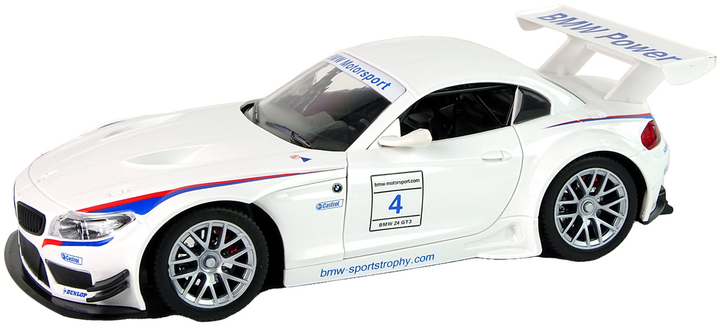 Auto zdalnie sterowane Lean Toys BMW Z4 Białe (13736) (5905515359344) - obraz 3