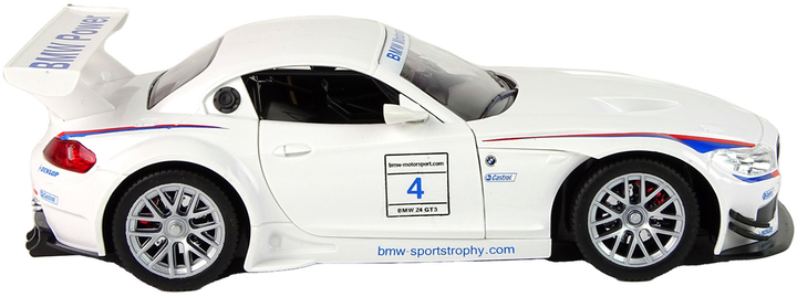 Auto zdalnie sterowane Lean Toys BMW Z4 Białe (13736) (5905515359344) - obraz 6