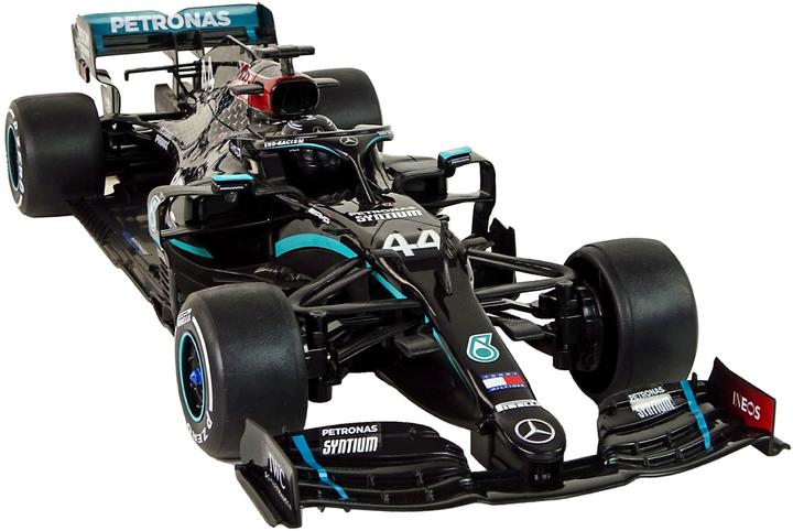Auto zdalnie sterowane Rastar Mercedes-AMG F1 1:12 Czarne (15283) (5905515356695) - obraz 5