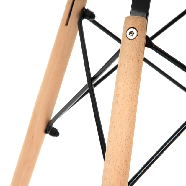 Stolik kawowy HOMLA TAVOLO naturalny z białym blatem 60 × 48 cm (5904183869742) - obraz 4