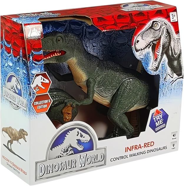 Динозавр на радіокеруванні Lean Toys T-Rex зі звуками (3988) (5902808159827) - зображення 1