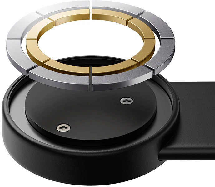 Автотримач для телефона Baseus C02 Magnetic Phone Holder Cluster Black (SUCC000201) - зображення 4