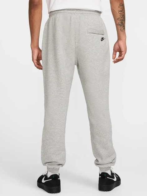 Спортивні штани чоловічі Nike M Nk Club BB CF Pant Nsw Gfx HJ2185-063 XXL Сірі (197859181193) - зображення 2