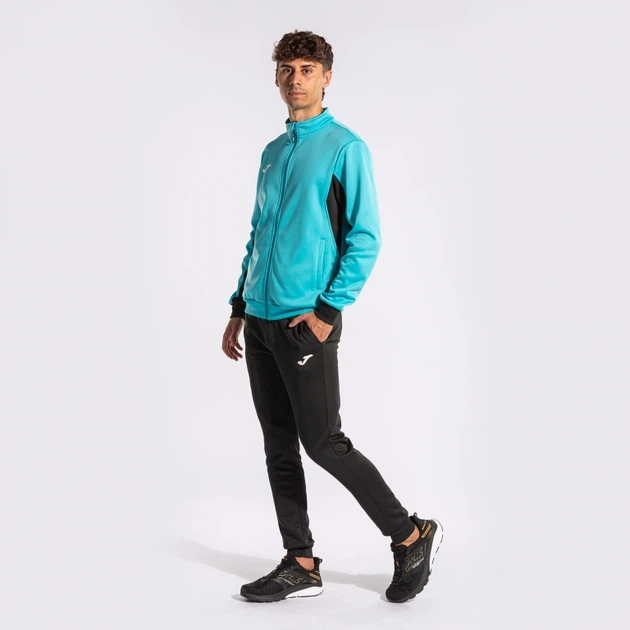 Костюм Joma спортивный бирюзово-черный DERBY 103120.011 Joma XS - изображение 8