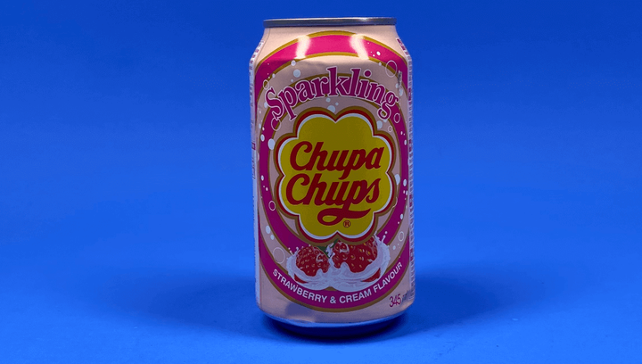 Набір Напій 12шт Chupa Chups Strawberry & Cream Flavour 345ml - Фото 2 Набір Напій 12шт Chupa Chups Strawberry & Cream Flavour 345ml - зображення 2