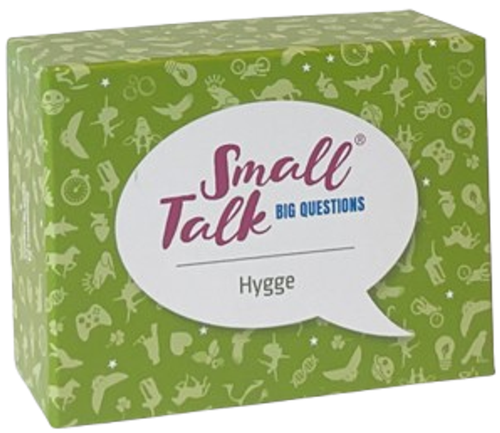 Настільна гра Small Talk Big Questions hygge (видання англійською) (103002) (5700002118660) - зображення 1