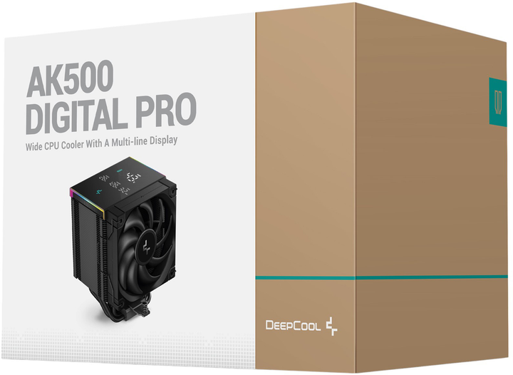 Chłodzenie DeepCool AK500 Digital Pro Black (R-AK500-BKAPMN-G) - obraz 10