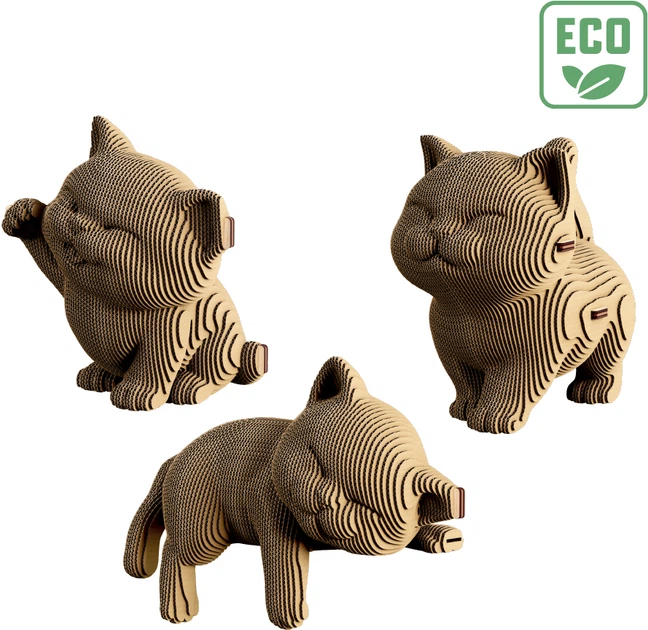 3D пазл-конструктор Cartonic 3D Puzzle Kittens Trio 254 елементів (CARTKITTENS) - Фото 5 3D пазл-конструктор Cartonic 3D Puzzle Kittens Trio 254 елементів (CARTKITTENS) - изображение 5
