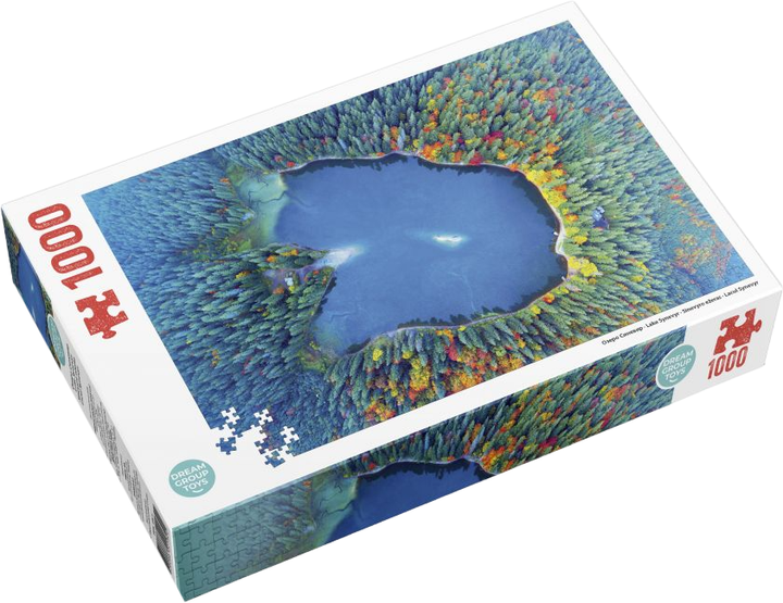 Пазл Dream Group Toys Puzzle Озеро Синевир 1000 елементів (4820266221324) - зображення 5