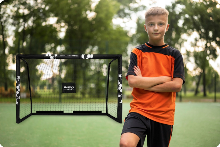 Bramka do piłki nożnej Neo Sport Hexagon 180 x 120 x 60 cm NS-462 (5903890617707) - obraz 9